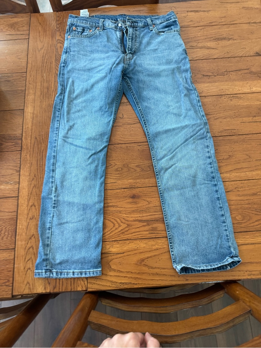 Levi's 513 Light Blue Jeans